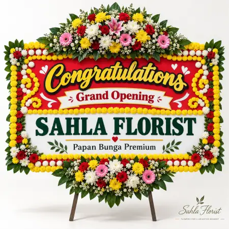 Papan Bunga Ucapan Selamat Cilegon
