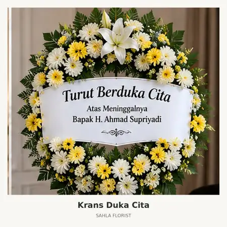 Krans Bunga Duka Cilegon